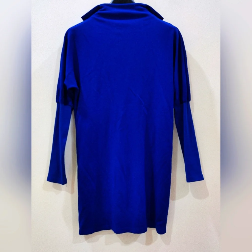Stylish blue dress - Picture 4 of 5